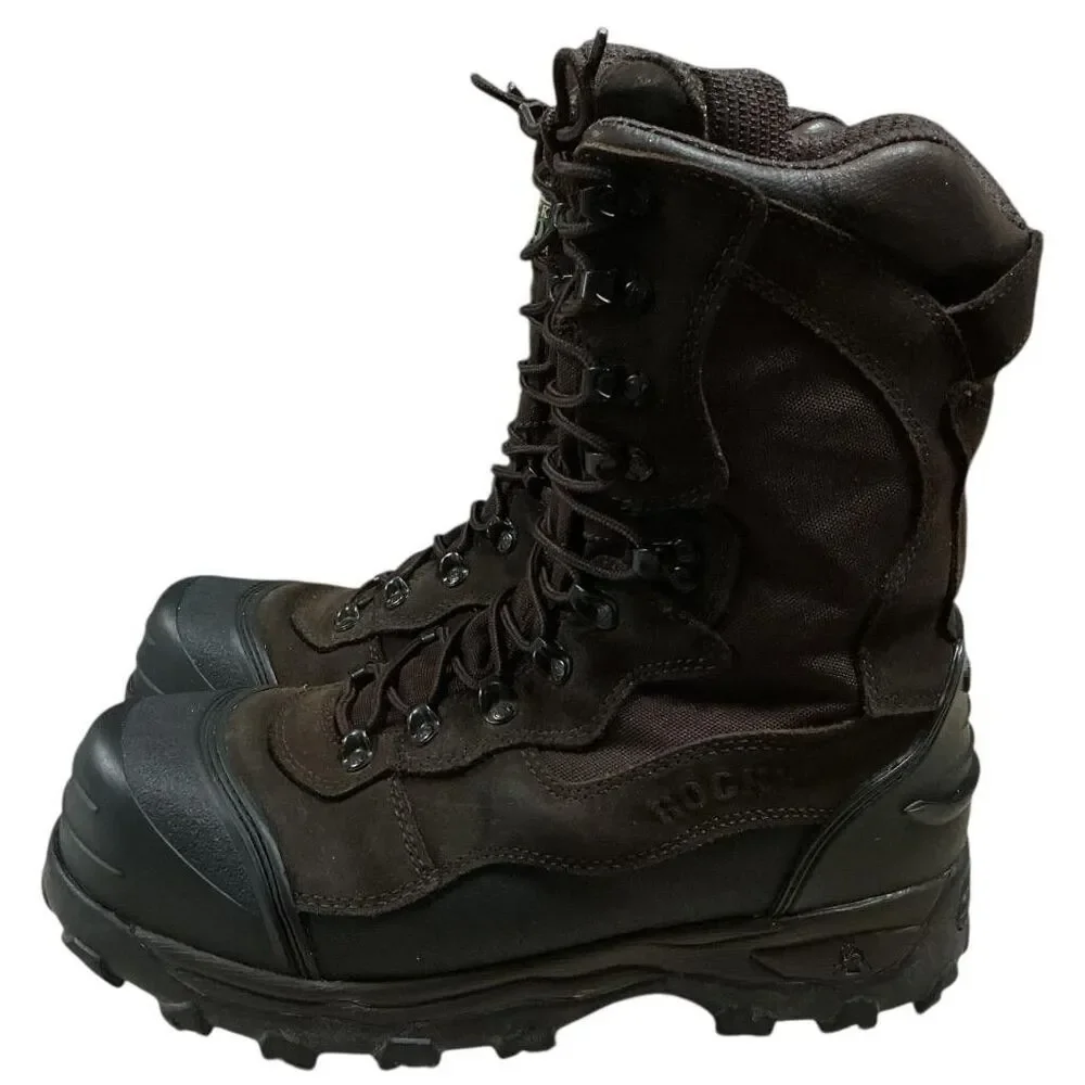 Rocky Boots Mens 10 Brown 12